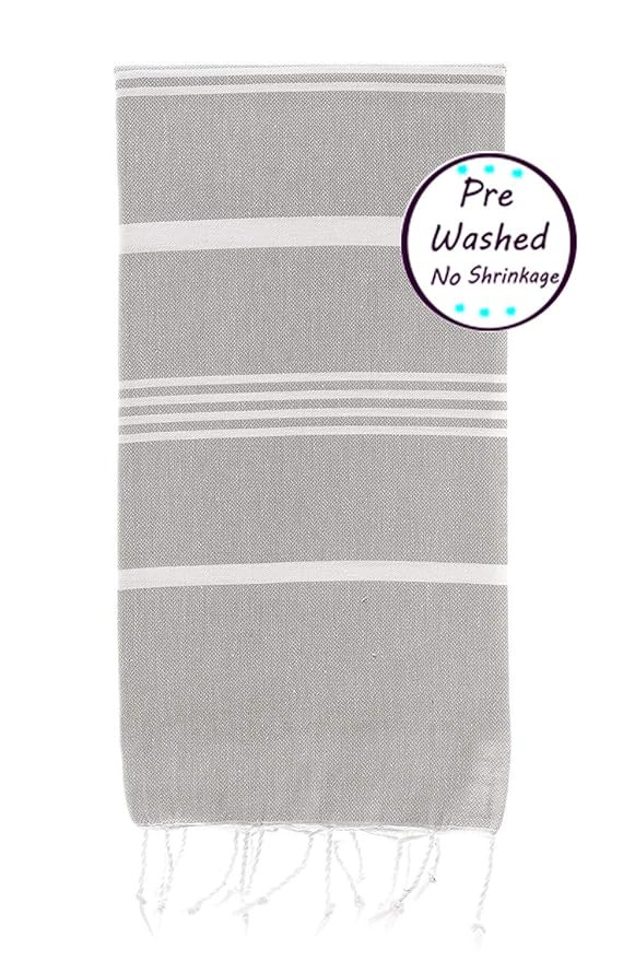 Nature Is Gift Turkish Peshtemal Towels Pestemal Towel Thin Camping Bath Sauna Beach Gym Pool Bla... | Amazon (US)