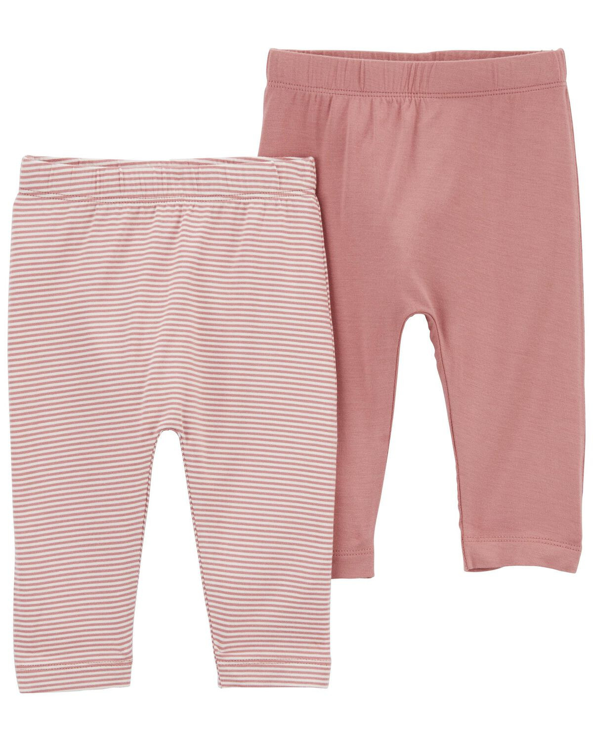 Pink Baby 2-Pack PurelySoft Pants | carters.com | Carter's