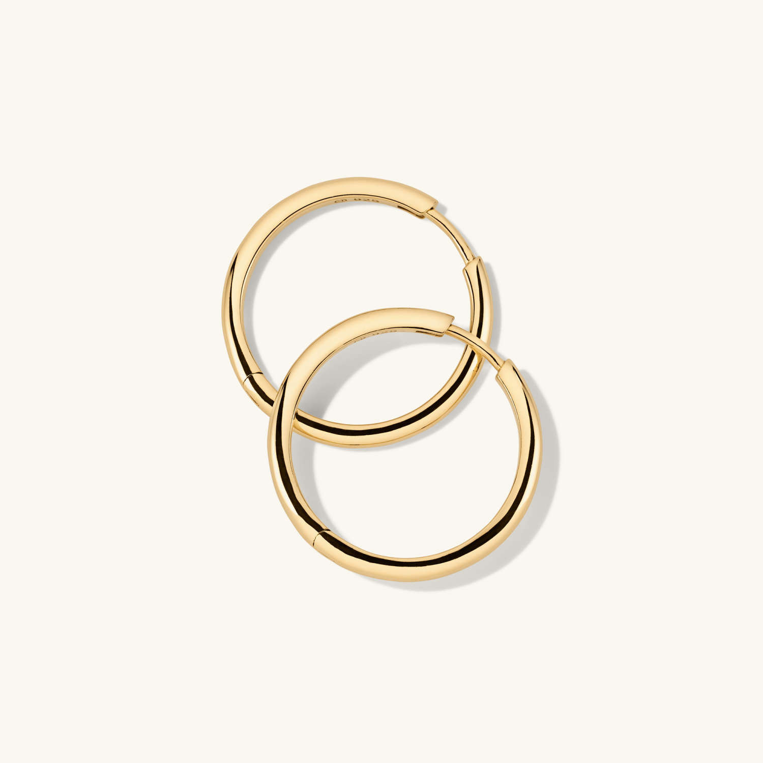 Tube Large Hoops | Mejuri (Global)