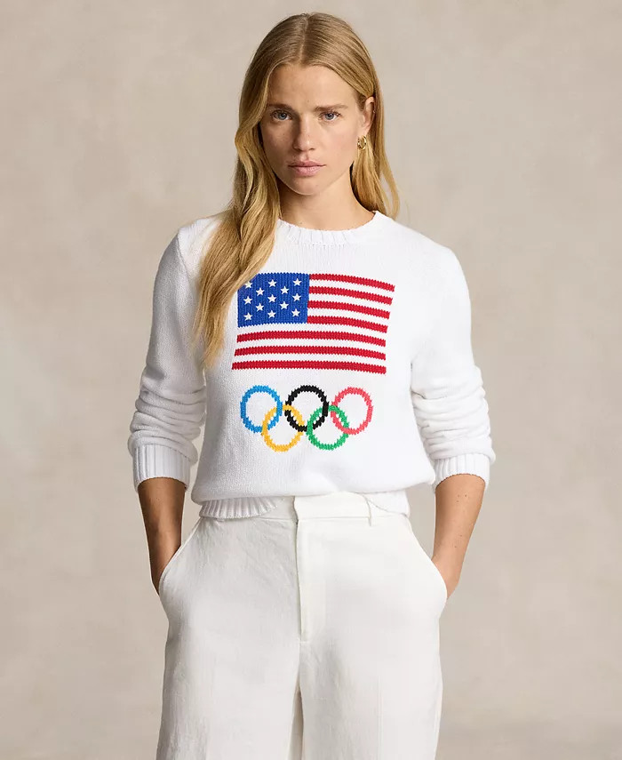 Polo Ralph Lauren Women's Team USA Sweater - Macy's | Macy's