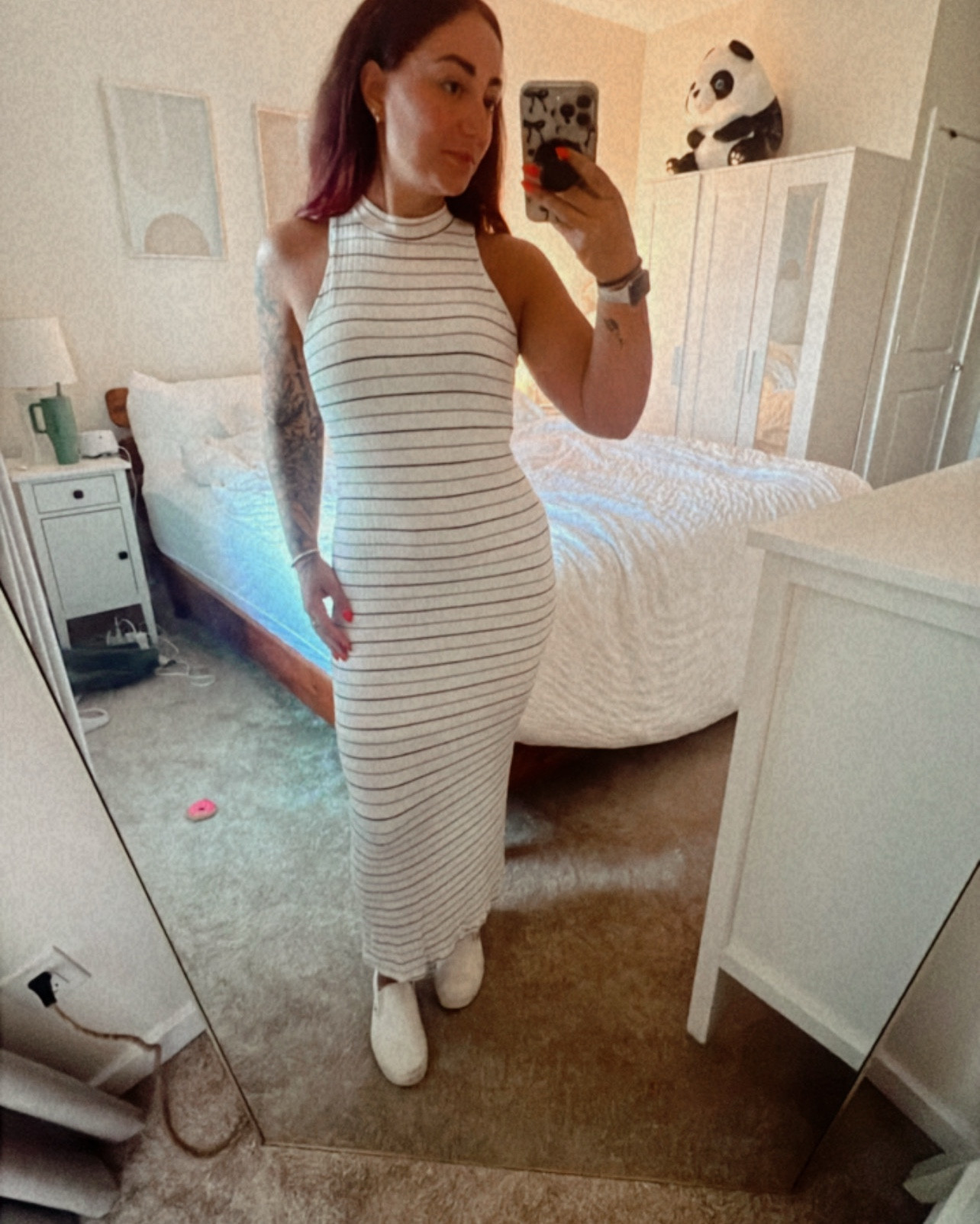 Striped dress for work 👌🏼
•with or without denim vest 

#LTKStyleTip #LTKWorkwear #LTKBeauty