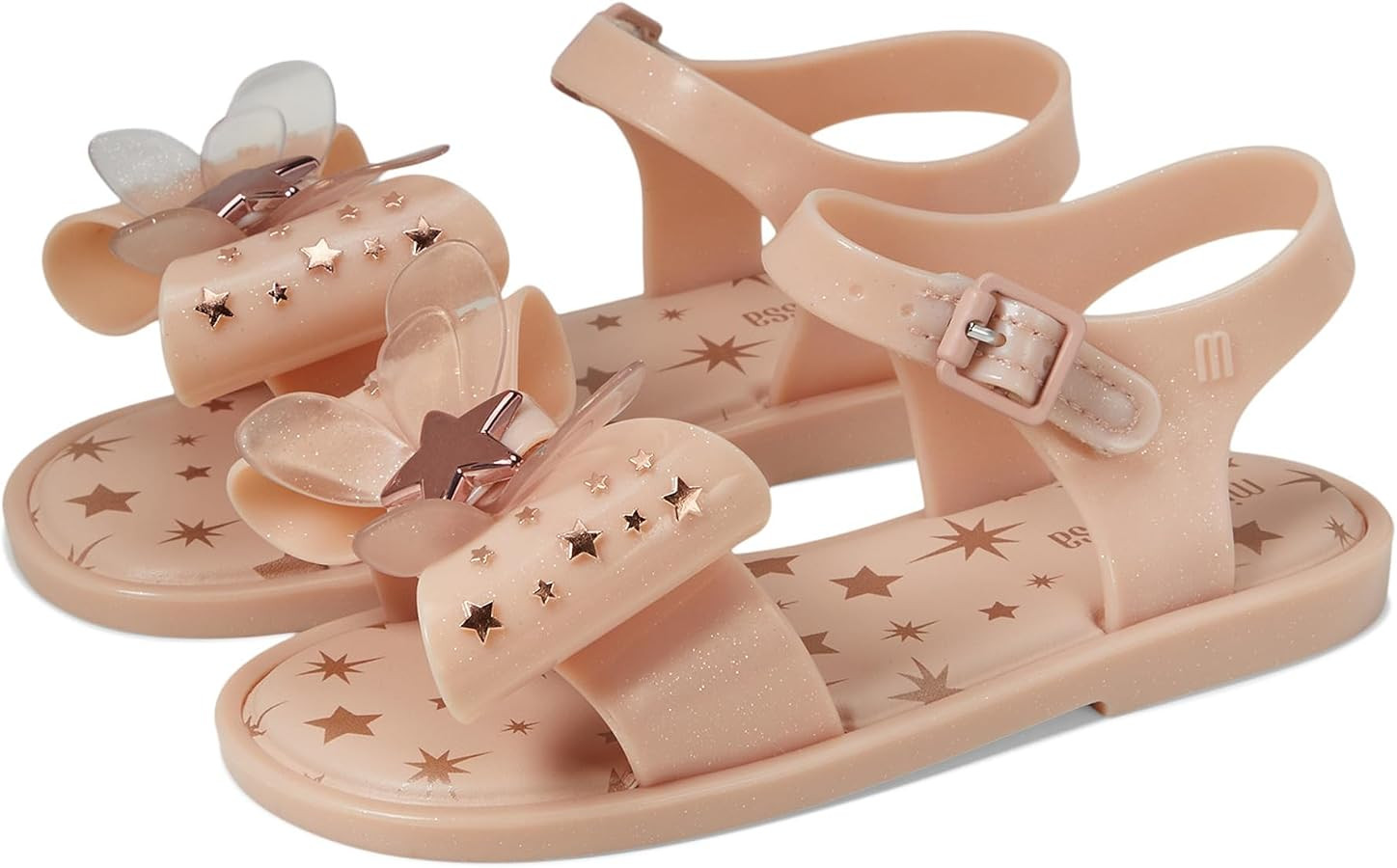 mini melissa girls Mar Sandal Star I (Toddler) | Amazon (US)