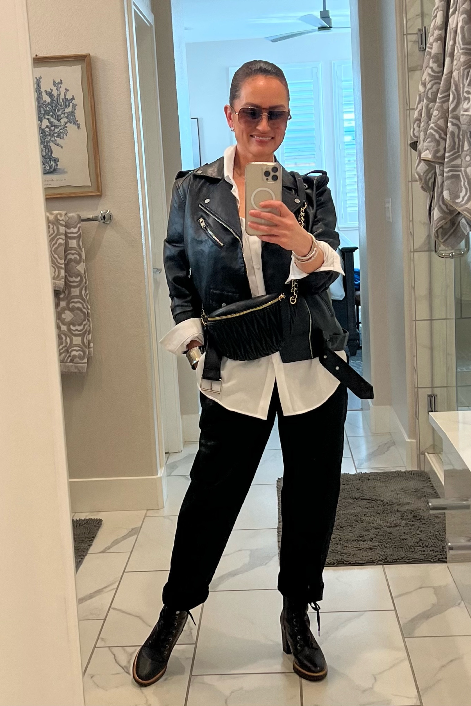 When in doubt what to wear stick to basics. Like this timeless black and white outfit. This outfit is a combination of Amazon and Target. I am 5’2”, 118, 29 waist and 38 hip.  I usually wear a size 6 or a small/medium depending on style. 

#LTKFind #LTKstyletip
