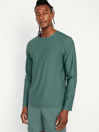 Long-Sleeve Rashguard Swim Top | Old Navy (US)