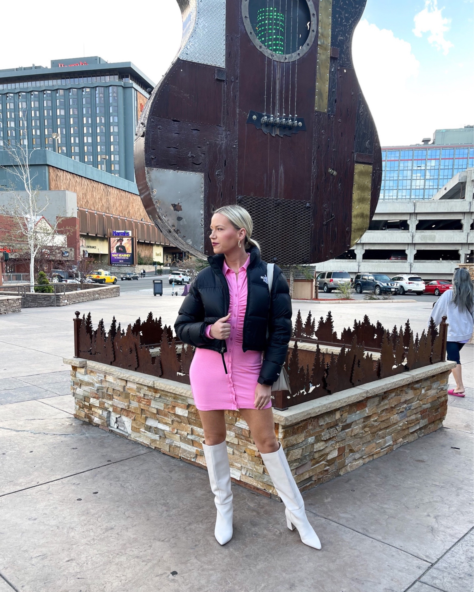 This cute outfit kept me warm and stylish in Lake Tahoe ❄️ 

Jacket: Small
Dress: Small (could size up for length!)

Winter | Puffer Jacket | Parka | Down Jacket | Mini Dress

#LTKSeasonal #LTKstyletip