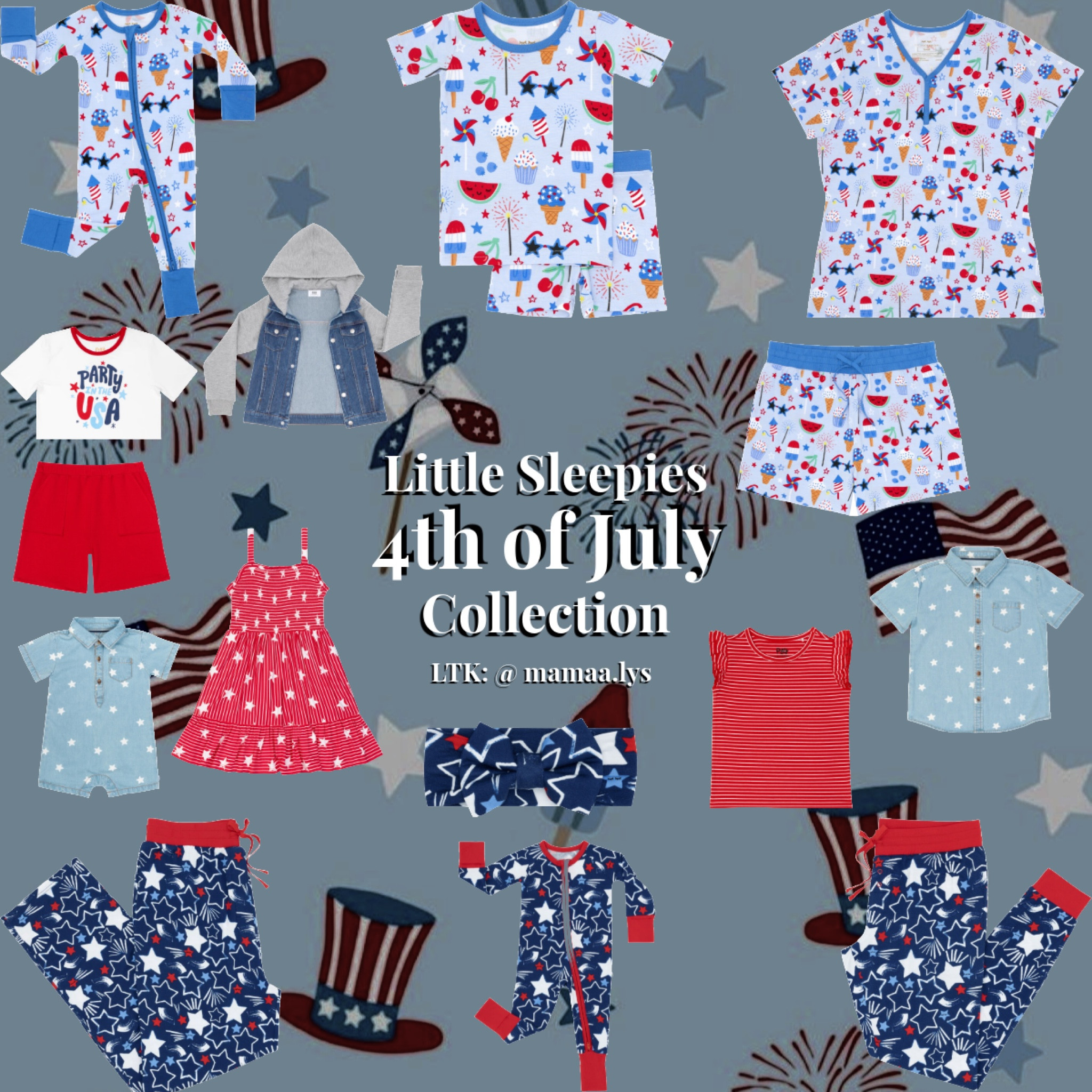 Little sleepies | 4th of July | Fourth of July | July 4th | July Fourth 

#LTKFamily #LTKSeasonal #LTKKids