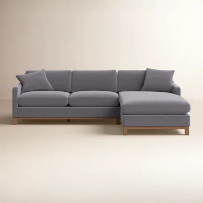 Cami 2 - Piece Upholstered Chaise Sectional | Wayfair North America