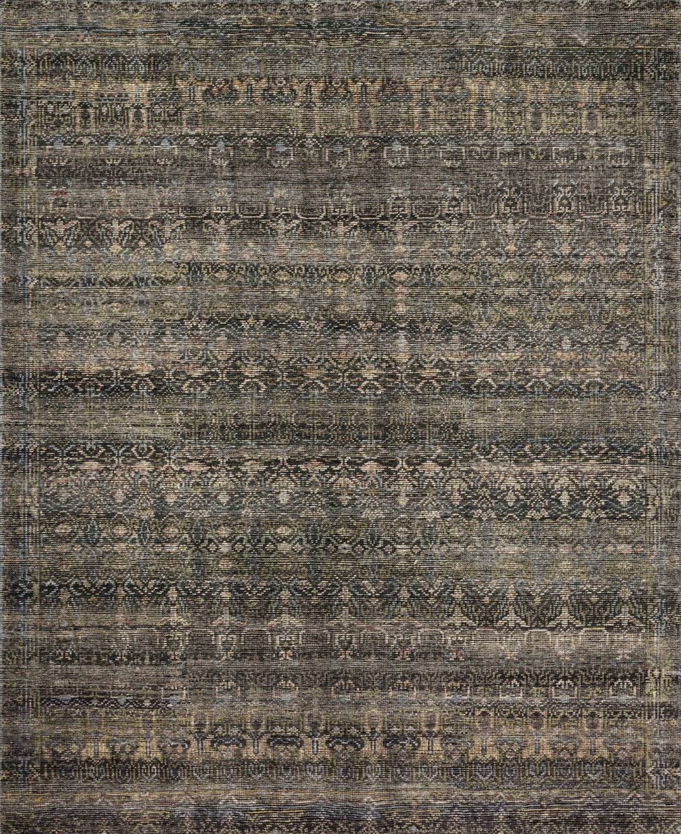 Loloi Amara AMM-03 Charcoal - Lagoon Area Rug | RugStudio.com