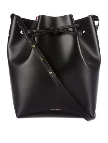 Mansur Gavriel Leather Bucket Bag | The Real Real, Inc.