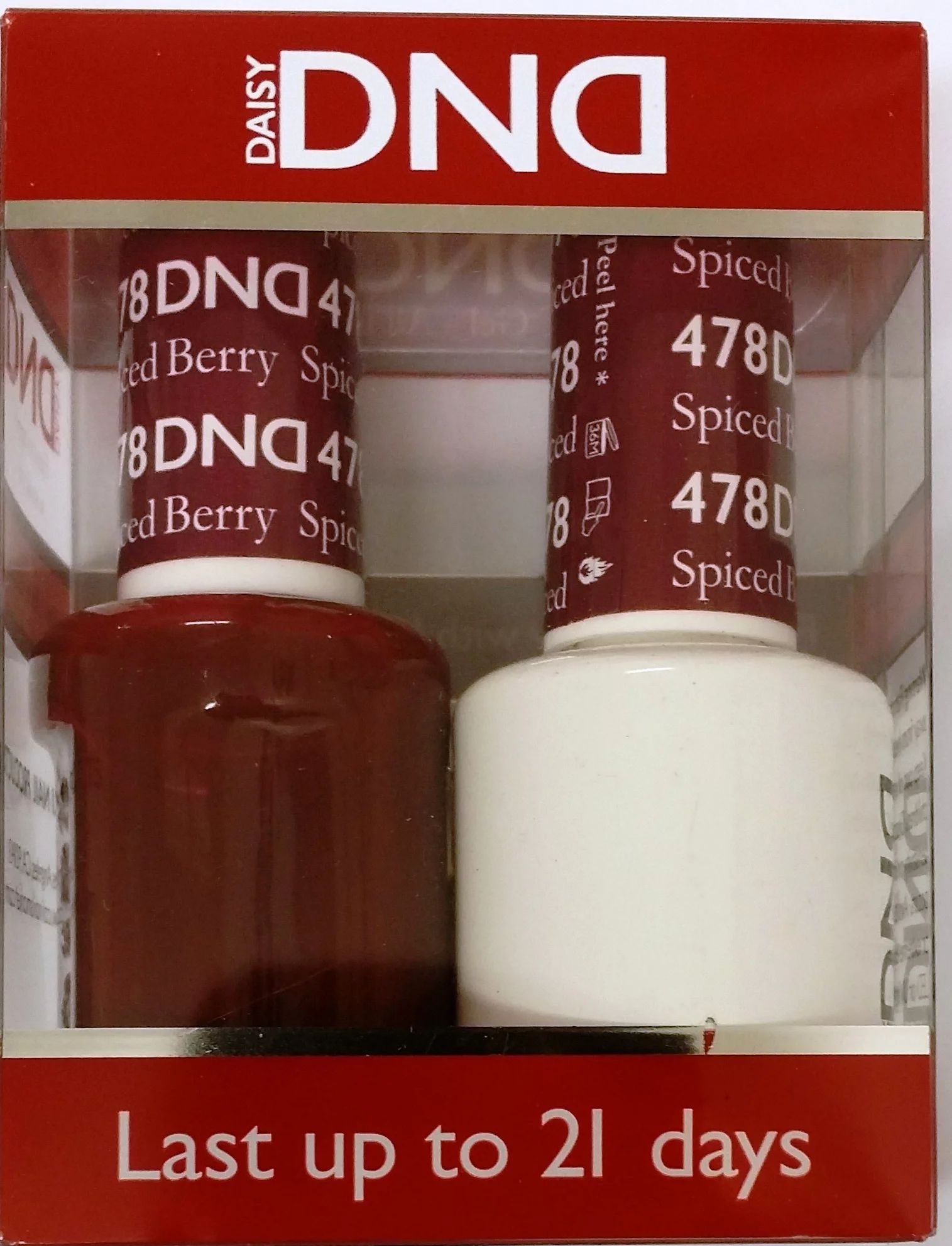 DND Nail Polish Gel & Matching Lacquer Set - 478 SPICED BERRY | Walmart (US)