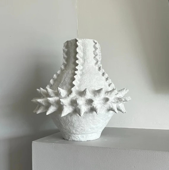 Terra Vessel and bowl , Paper Mache bowl, vessel,  jar , pot , jug | Etsy (US)