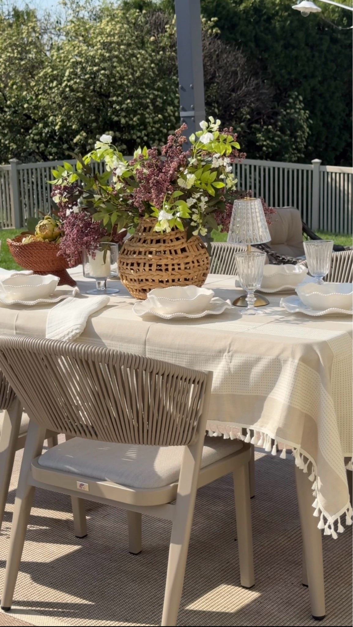 The prettiest tablecloth for indoor or outdoor all spring and summer 

#tablescape #wayfair

#LTKSeasonal #LTKHome #LTKSaleAlert