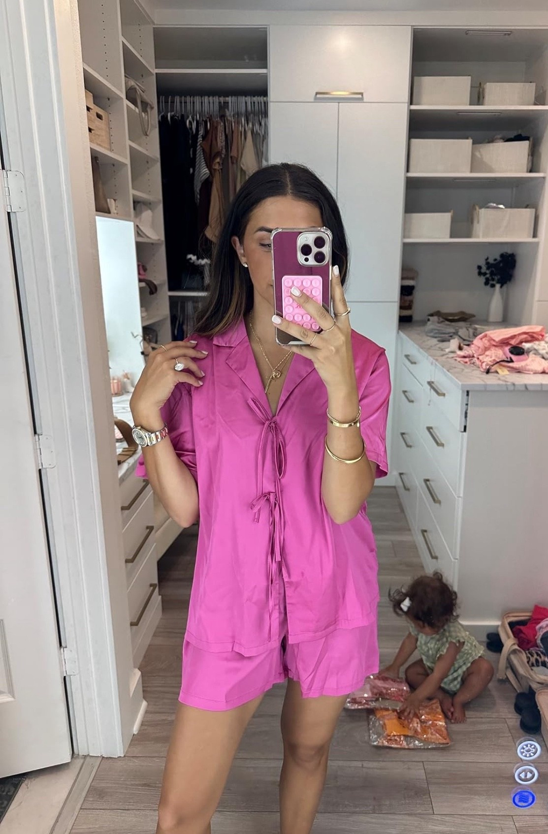 PJs: medium The tie front detail is so darling on this set. A really great PJ take on the tie front trend!

Amazon pjs, pajamas, Jammies, under $50, pj set, Nashville, mom of 3, Dede Raad, dress up buttercupp

#LTKFindsUnder50 #LTKFindsUnder100