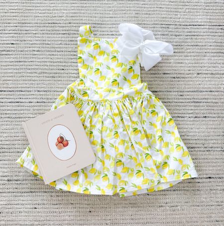 Stunning lemon dress for our daughter that I love for the spring and summer! So pretty on and the pattern is adorable 

#LTKStyleTip #LTKKids #LTKBaby
