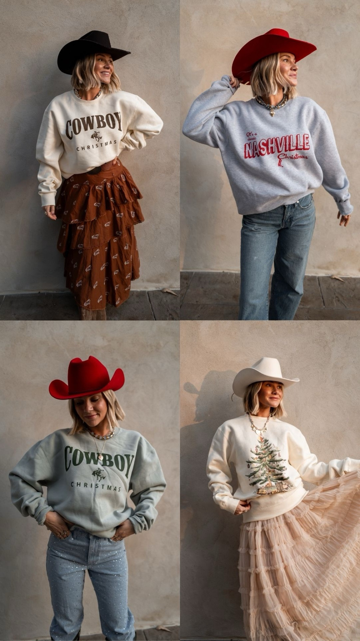 How I styled the new Premonition holiday sweatshirts! 

#LTKHoliday #LTKFindsUnder100 #LTKStyleTip