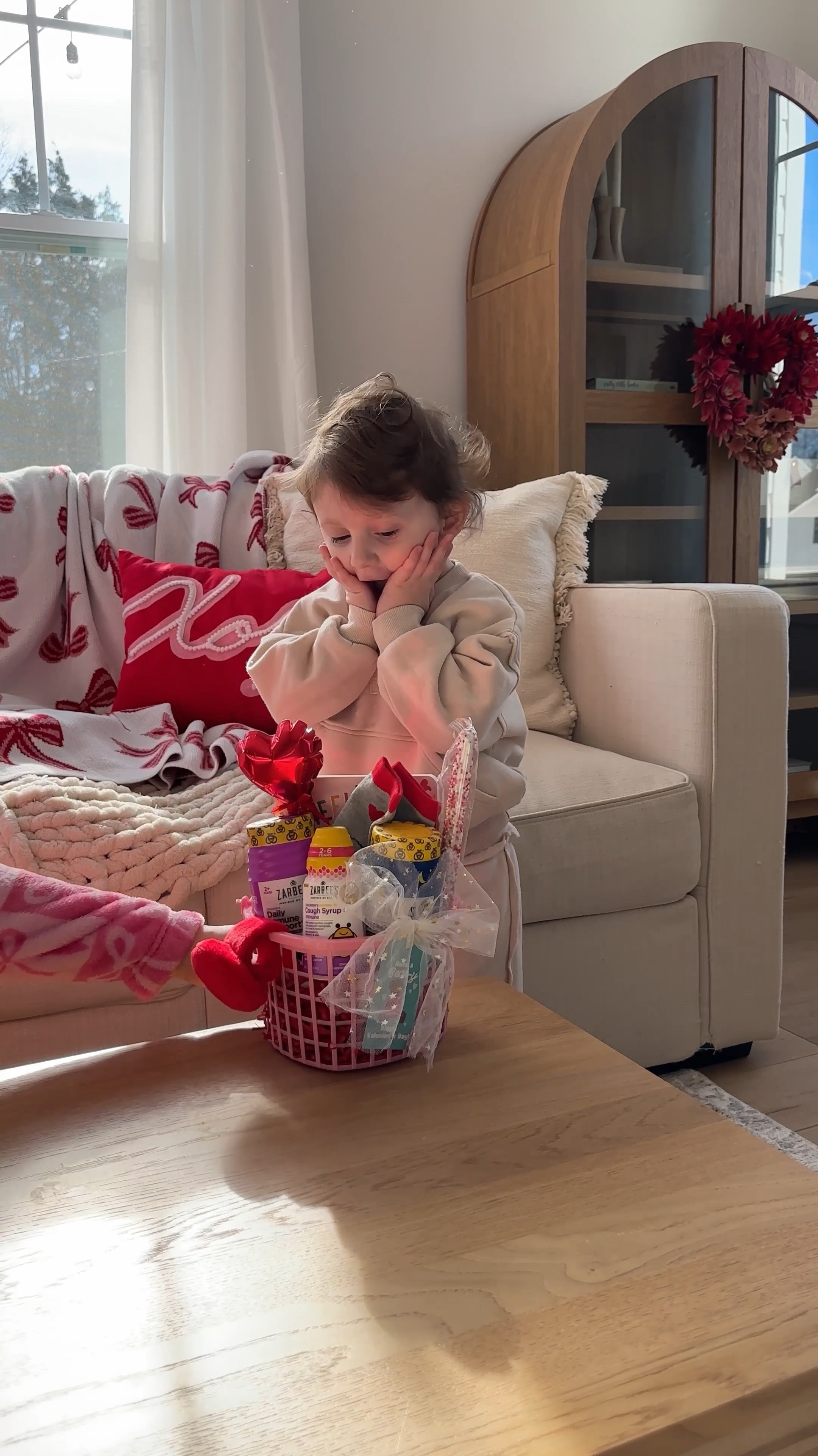 The sweetest reaction from my toddler to his love basket! Of course I had to include our favorite @zarbees products 💕🐝

#LTKKids #LTKWatchNow #LTKSeasonal