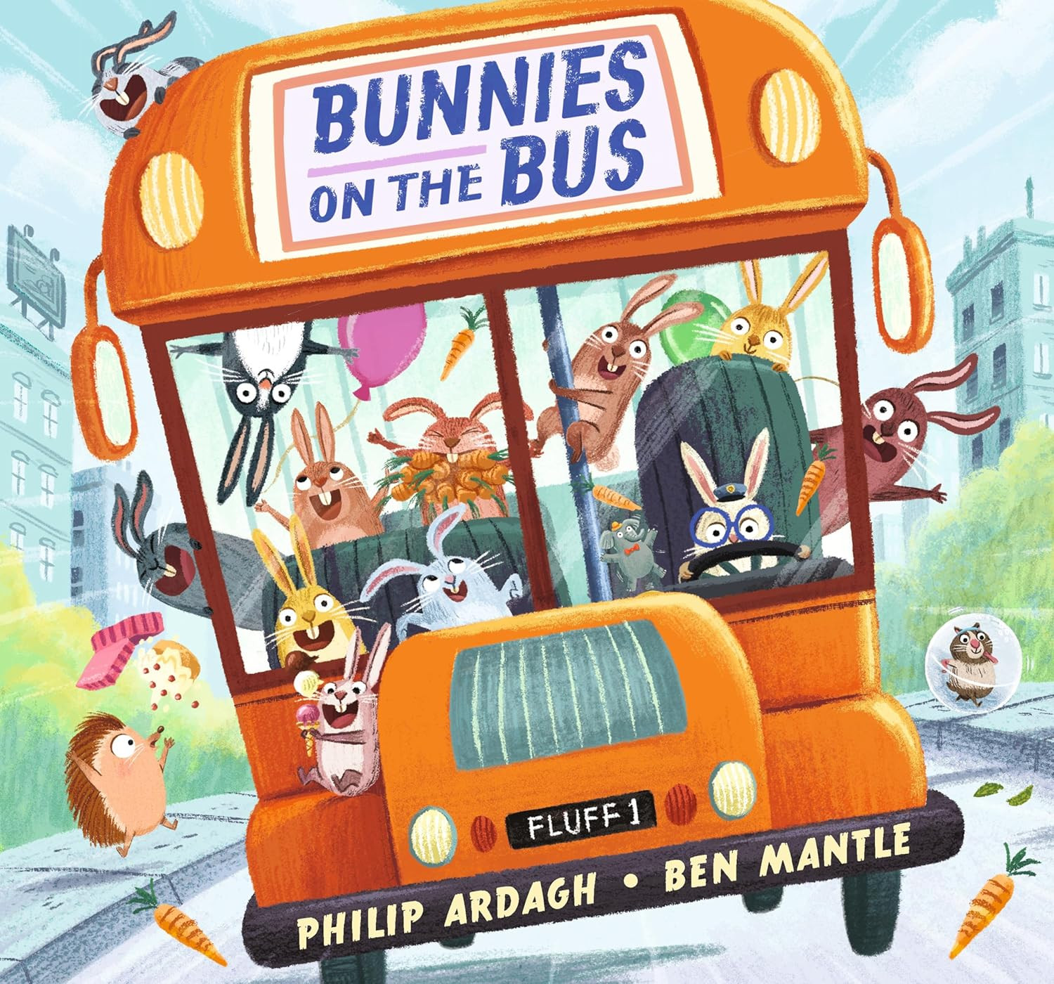 Bunnies on the Bus (Sunny Town Bunnies)      Hardcover – Picture Book, July 14, 2020 | Amazon (US)