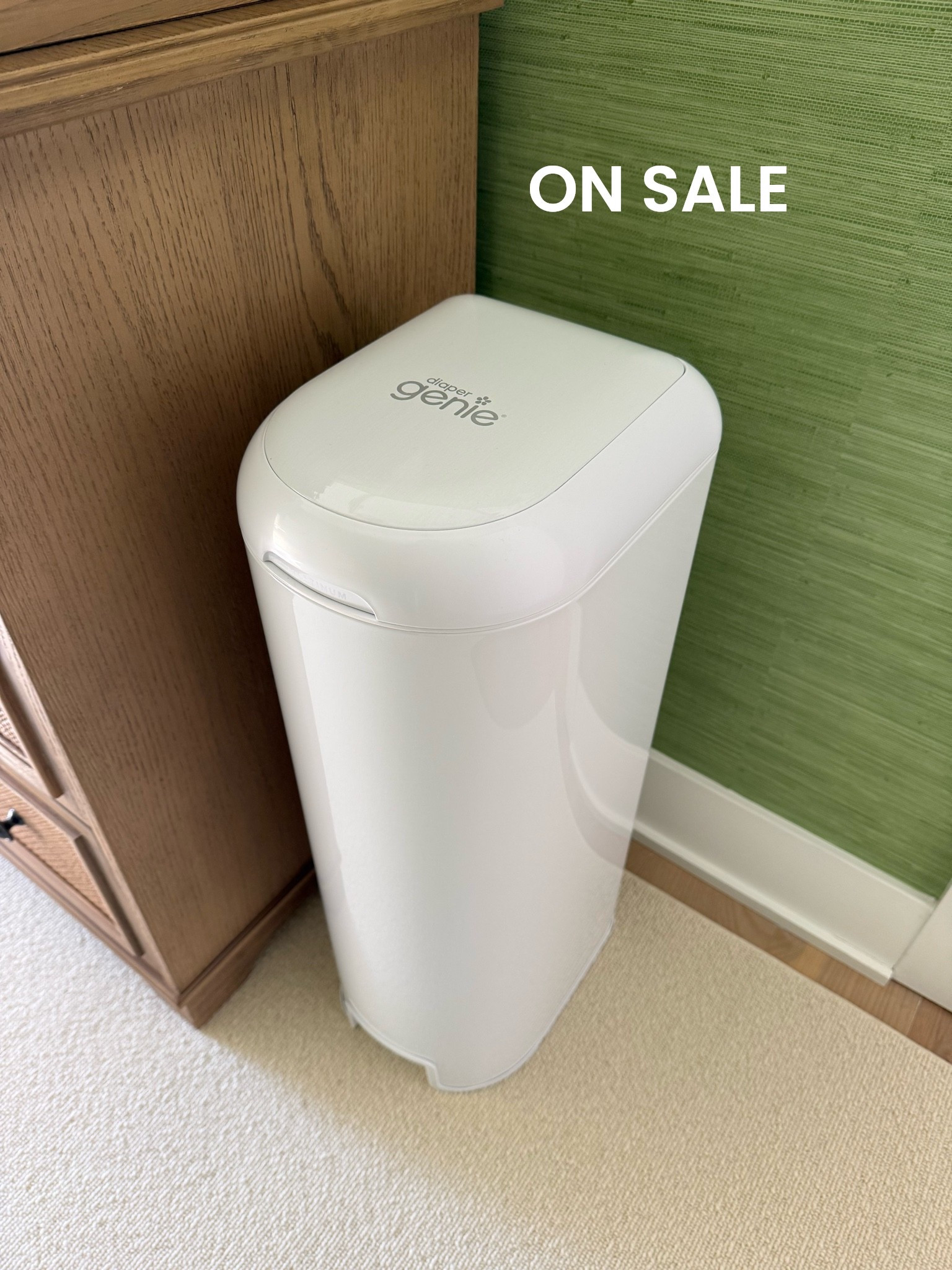 [9/23/26] diaper genie on sale at target and Amazon! Usually $84.99 but on sale for $75! We have the white version, but comes in 3 other colors!

#LTKBaby #LTKmomlife #LTKHome
