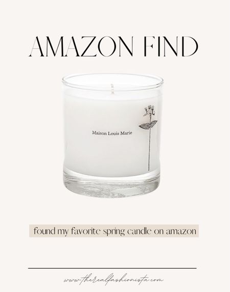 Amazon spring candle I’m loving 