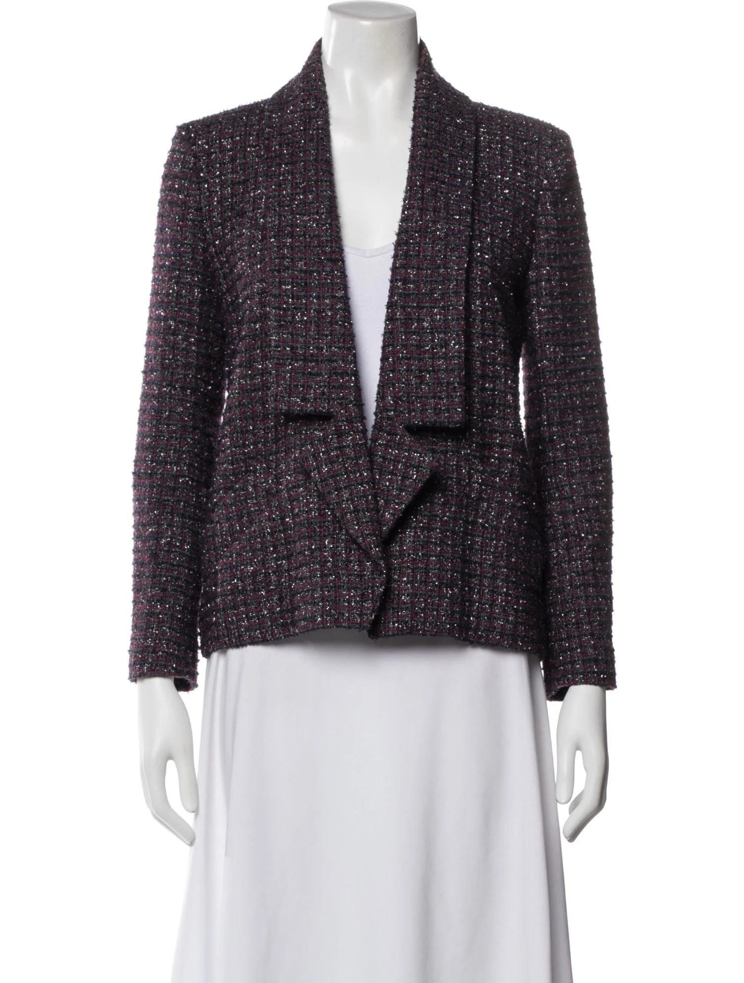 Chanel 2014 Tweed Pattern Blazer | The RealReal