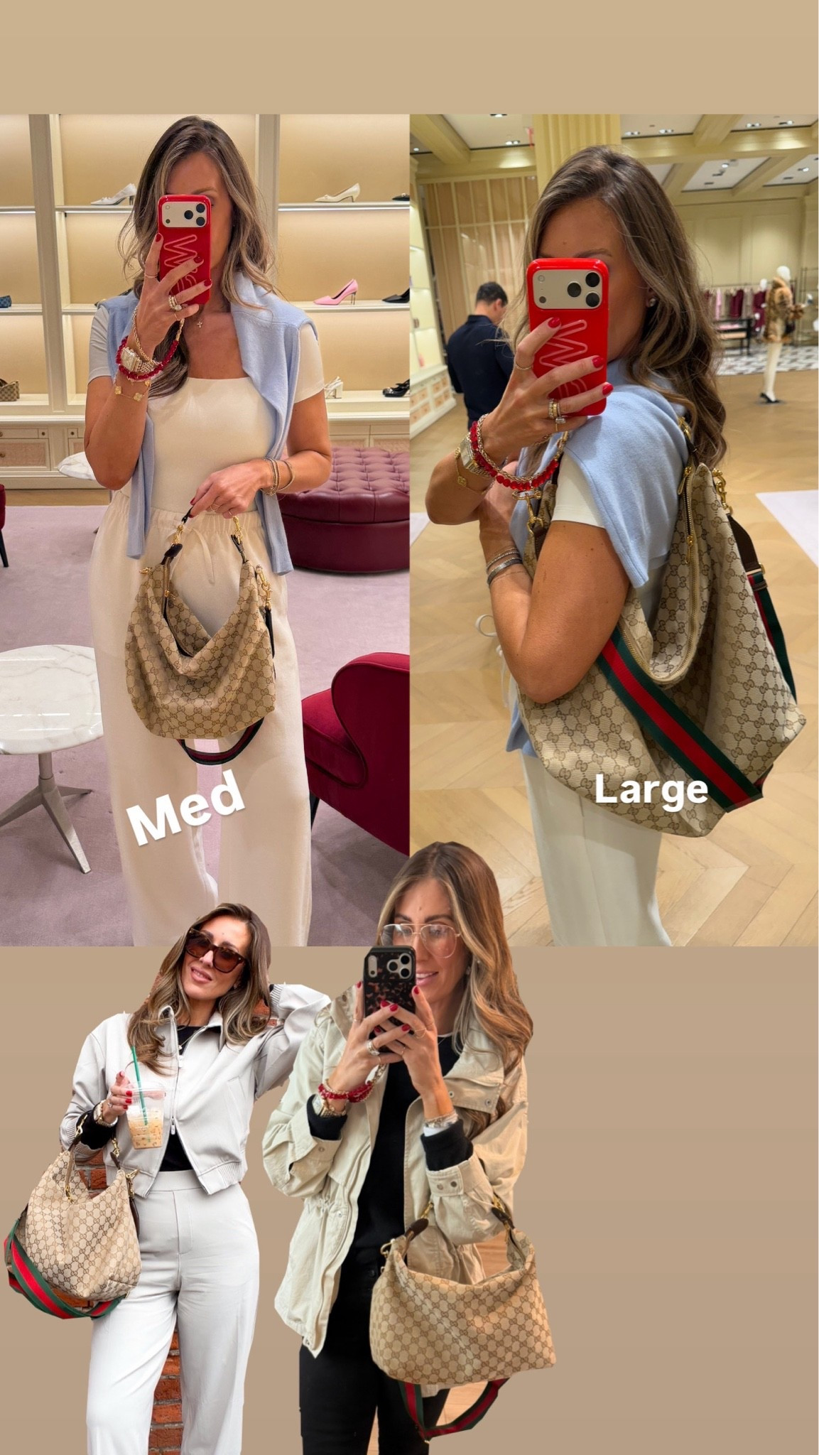 Size comparison on the gucci brera

#LTKgrwm #LTKNYFW #LTKOver40
