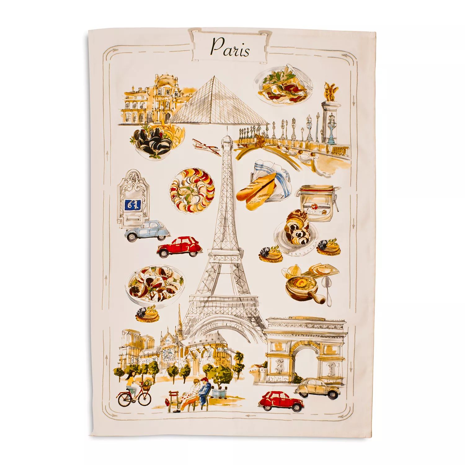 Sur La Table France Map Kitchen Towel | Sur La Table | Sur La Table