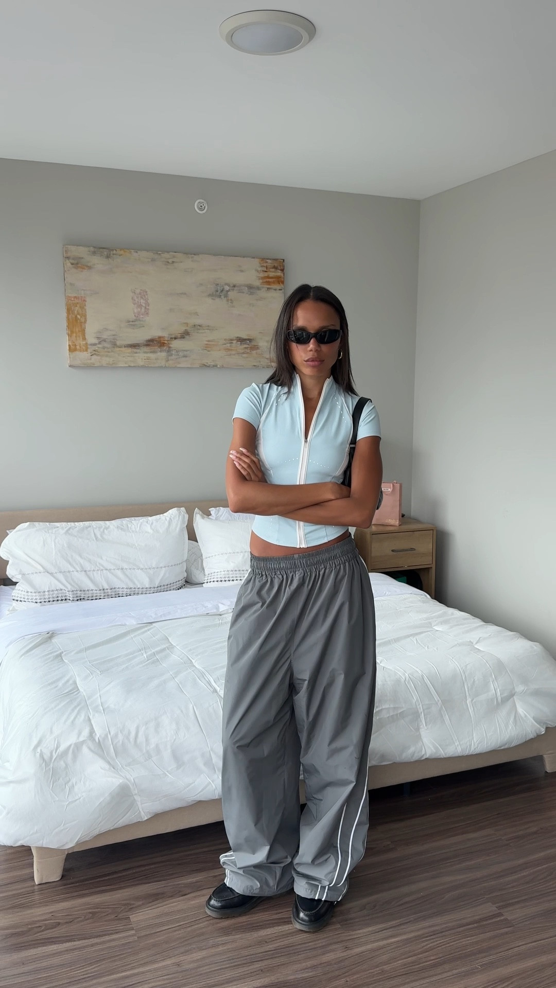 Top - Hyein Seo
Pants - Jaded London 
Shoes - Dr. Marten 