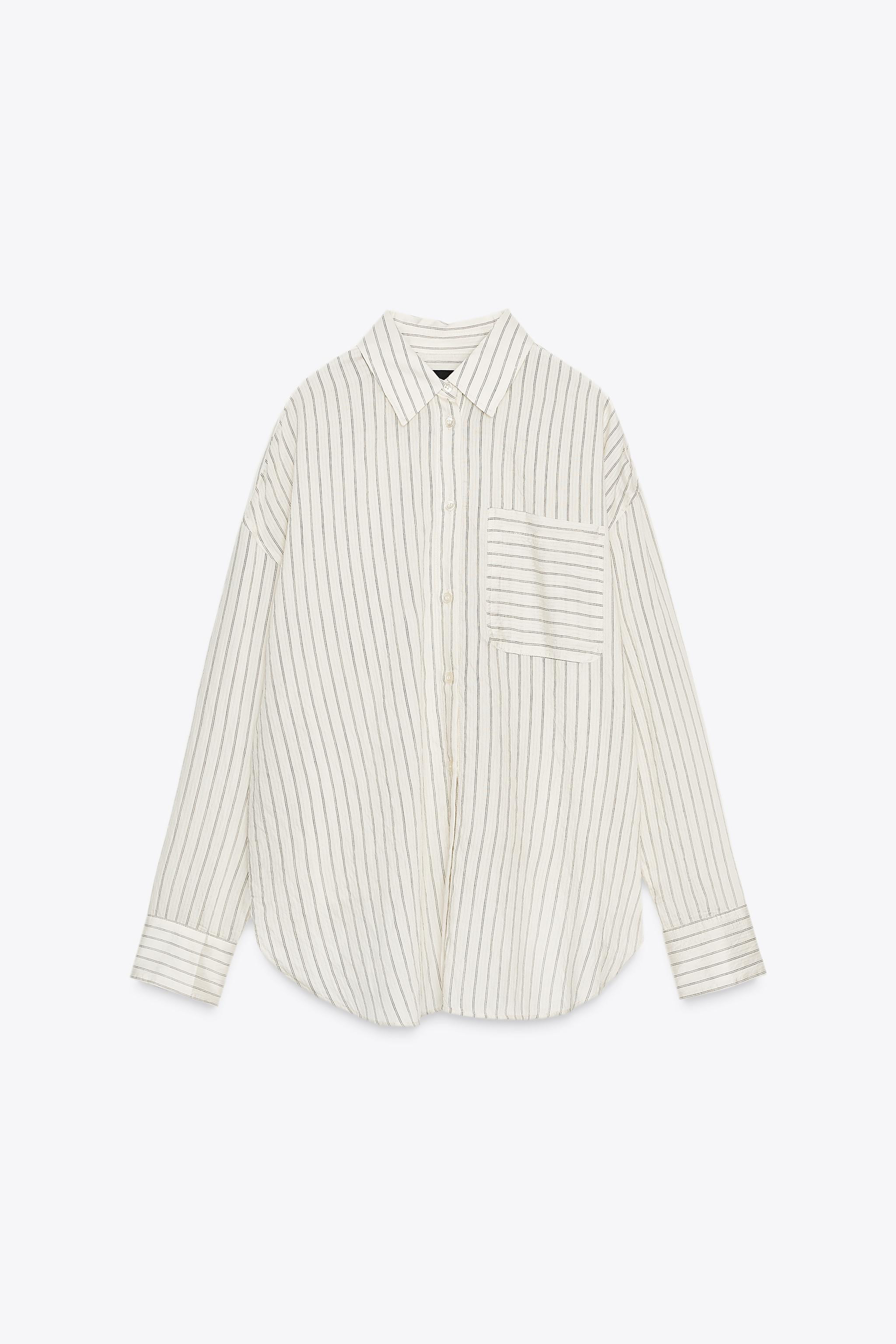 ZW COLLECTION STRIPED SHIRT | Zara US