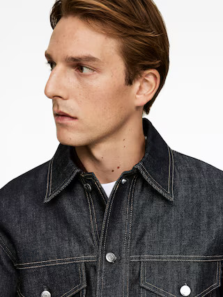 Jeansjacke – Dunkelblau – Herren – ARKET DE | Arket EU