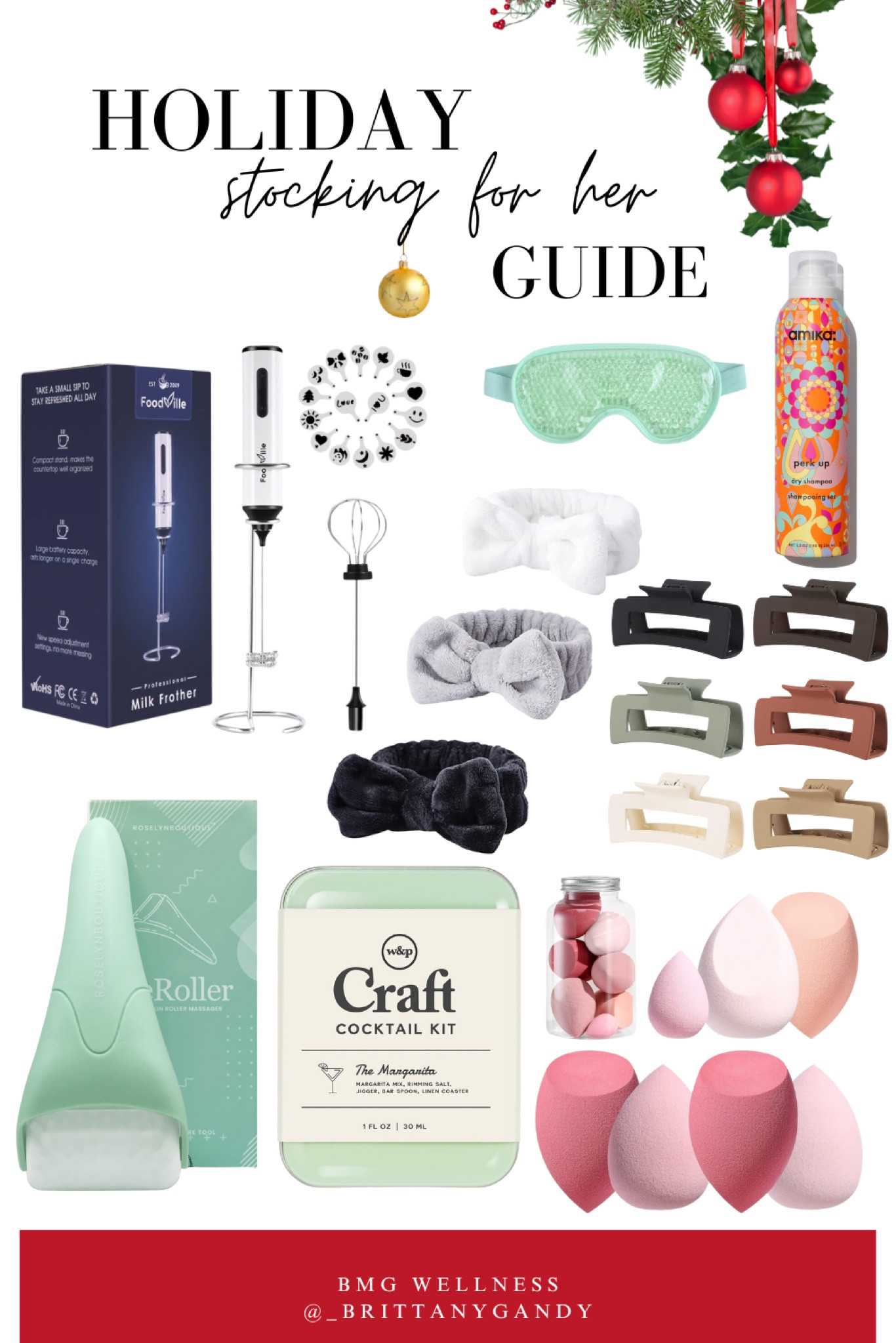 The perfect items to add to her stocking this holiday season 

#LTKGiftGuide #LTKHoliday #LTKfindsunder50