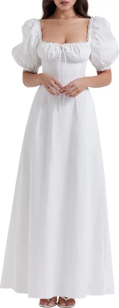 Felizia Floral Puff Sleeve Maxi Dress | Nordstrom