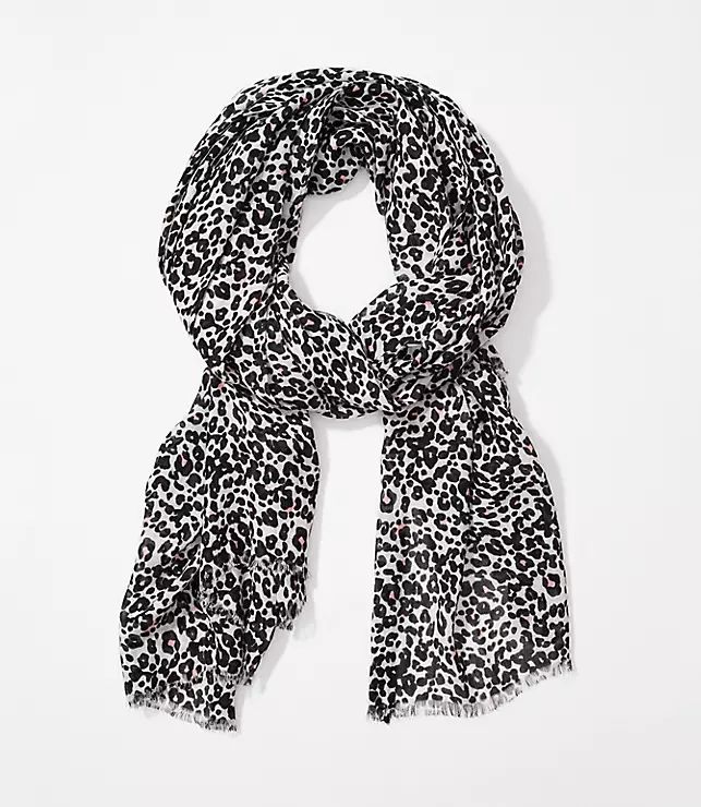 Leopard Print Scarf | LOFT