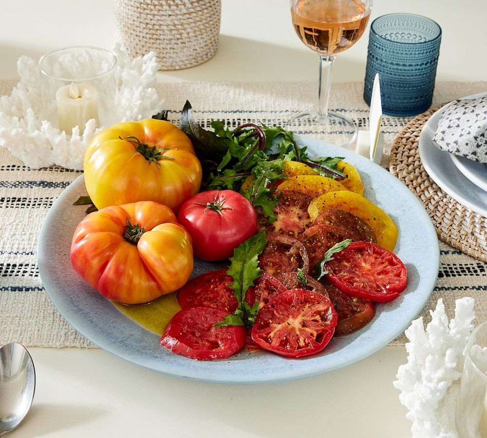 Larkin Outdoor Melamine Serving Platter | Pottery Barn (US)