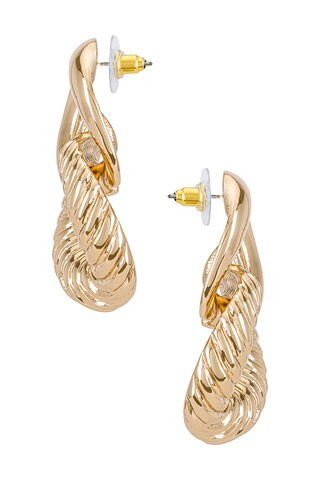 8 Other Reasons Double Deluxe Earring in Gold from Revolve.com | Revolve Clothing (Global)