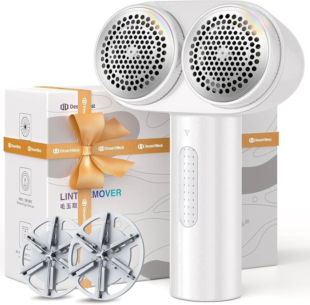 DesertWest [2024 Upgraded] Fabric Shaver Lint Remover for Clothes, Professional Rechargable Sweat... | Amazon (US)