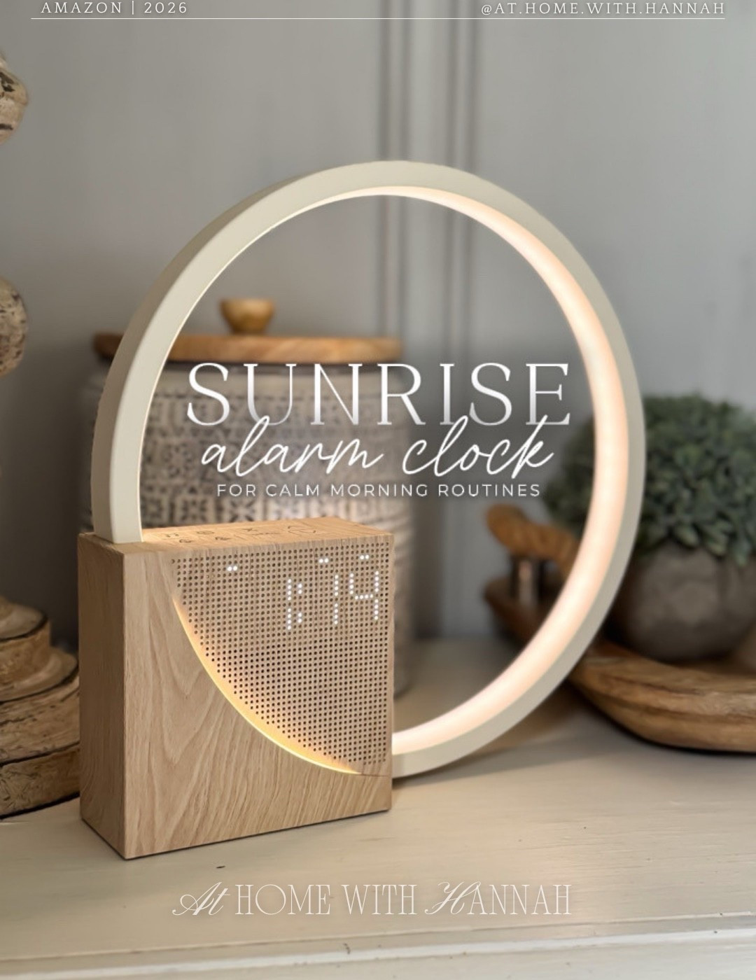 sunrise alarm clock • calm morning routine • aesthetic bedroom find

This Vivilumens sunrise alarm clock is one of those practical bedroom finds that also looks pretty enough to leave out on your nightstand. The soft glowing light gives that sunrise-style feel in the morning, while the wood-look design keeps it from looking like a bulky alarm clock.

Perfect if you’re trying to make your mornings feel a little calmer, want a softer wake-up option, or just love functional home finds that still look elevated in your space.

If you’re shopping for:
sunrise alarm clock
aesthetic alarm clock
wake up light alarm clock
bedroom nightstand clock
calm morning routine essentials
soft light alarm clock
wood look digital alarm clock
Amazon bedroom finds
morning routine finds
gift idea for homebodies

I linked this pretty little morning routine upgrade here so it’s easy to find.





••
sunrise alarm clock • wake up light alarm clock • aesthetic alarm clock • calm morning routine • bedroom nightstand decor • Amazon bedroom finds • soft glow alarm clock • wood digital alarm clock • morning routine essentials • cozy bedroom finds • functional bedroom decor • practical Amazon home finds
#sunrisealarmclock #aestheticbedroomfinds #morningroutineessentials #amazonhomefinds #bedroomdecorfinds

#LTKmorningroutine #LTKHome