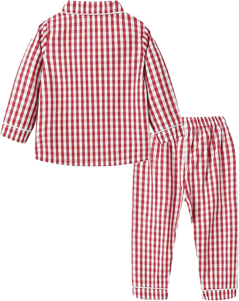 Mud Kingdom Little Boys Lounge Set Long Sleeve Home Outfit Playwear 2 Piece | Amazon (US)