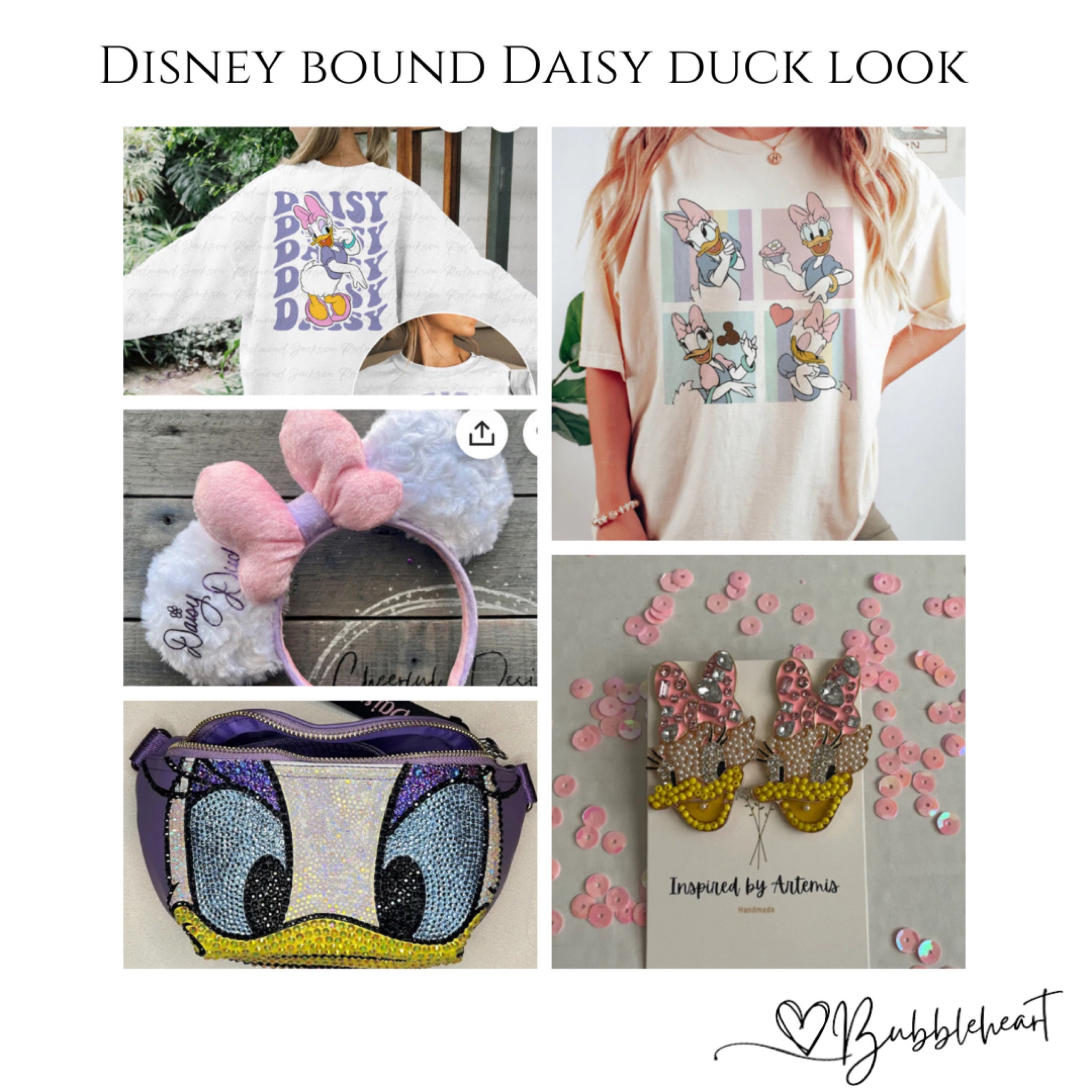 Disney Bound Daisy Duck look

Disney world outfit, Disneyland outfit, Daisy Duck inspired, vintage Disney look, retro Disney look, theme park outfit, character outfit, moms at Disney, Disney fashion, daisy ears, Daisy jewelry, Daisy bag, Disney attire

#LTKFind #LTKtravel #LTKstyletip