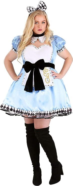 Amazon.com: Plus Size Alluring Alice Costume for Women : Clothing, Shoes & Jewelry | Amazon (US)