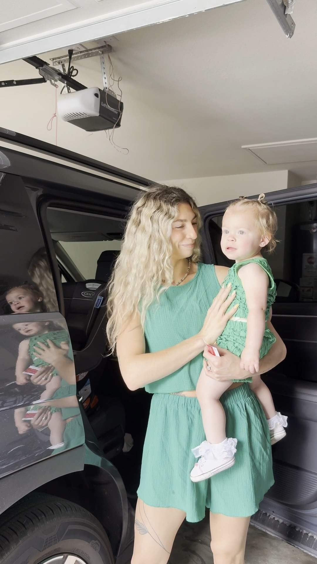 mommy + me ootd
(baby girl set attached)