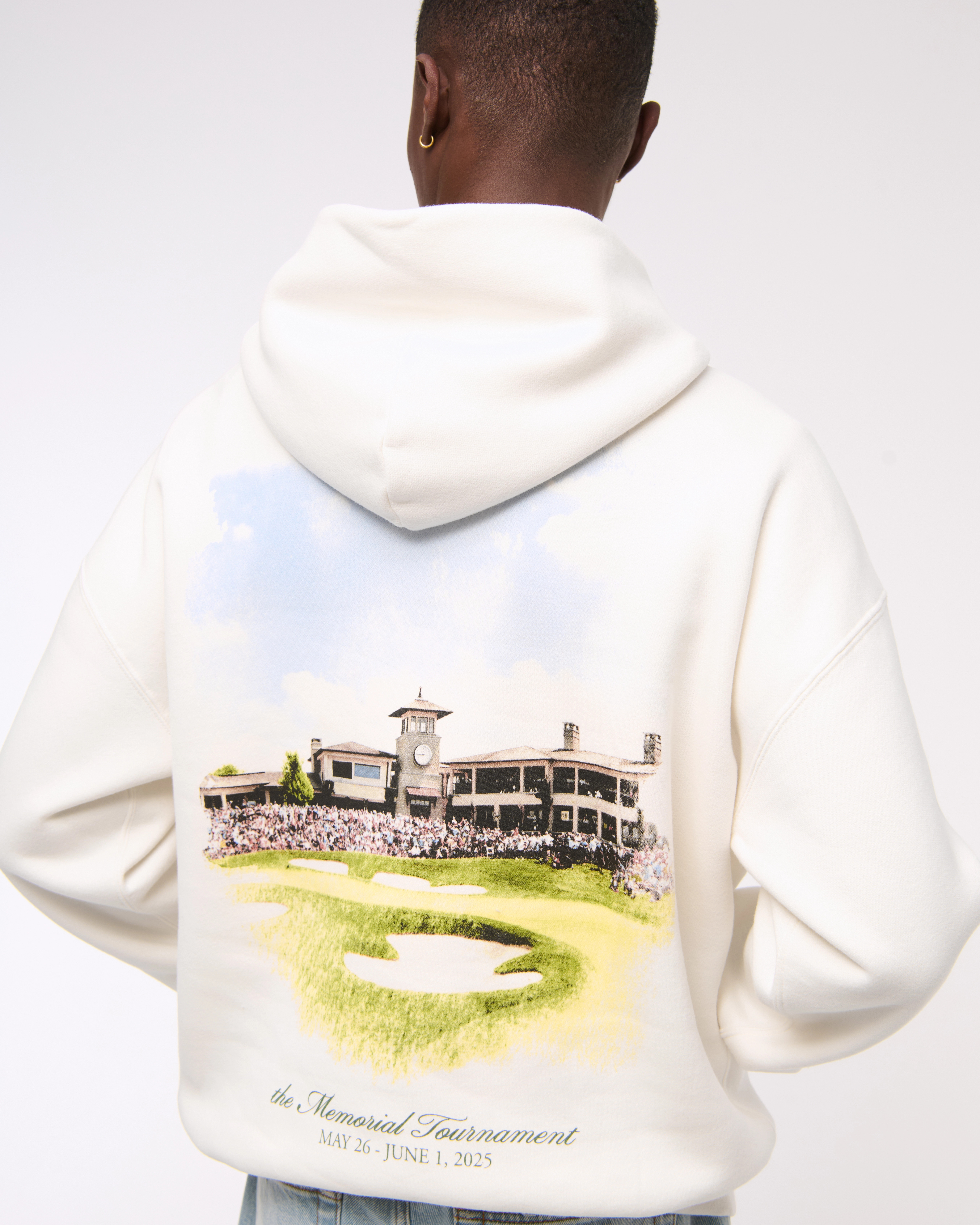 Memorial Tournament Graphic Popover Hoodie | Abercrombie & Fitch (US)
