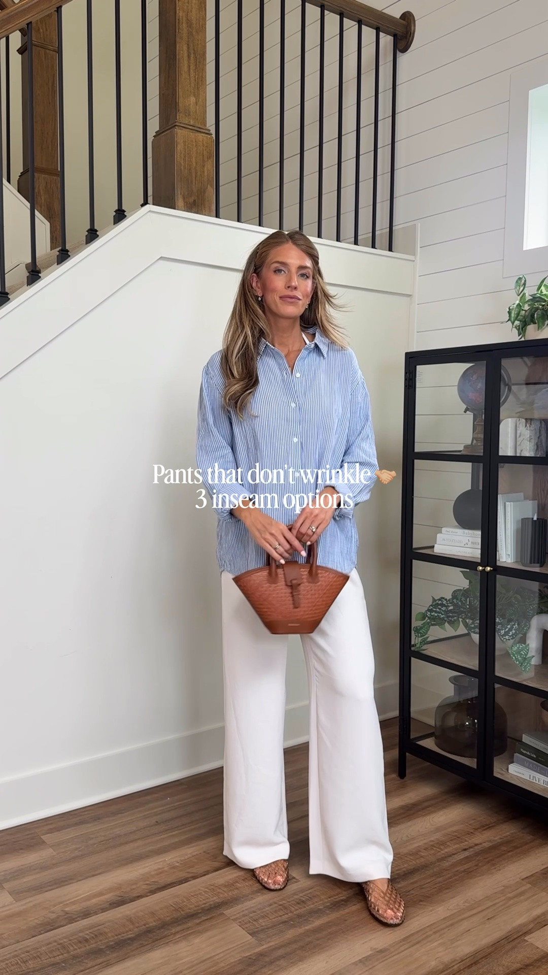 Pants sizing: I am wearing medium long in the pants however I owned the medium regular and wore them as a cropped pant before they came out with longs and still loved them worn that way. They are made of a material (Crepette) and it does not wrinkle. Or at least it takes a lot for it to wrinkle. They’re not see-through and think they’re super breathable for the summer. 
Wearing my true size in all items. 
Small in denim vest
Small tall in dress/skirt
Medium/medium tall in shorts/white drawstring pants and buttons up for a looser fit (run tts)
Medium in swimsuit 
Medium in cardi

@Aritzia 

#LTKTravel #LTKgrwm #LTKTall