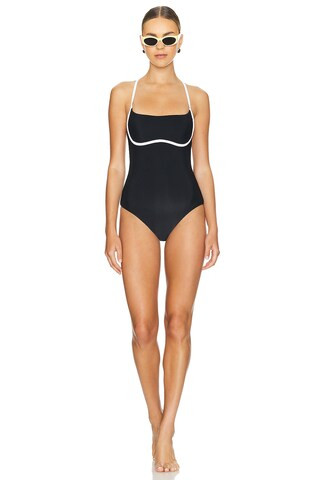 Faith One Piece in Black & White | Revolve Clothing (Global)