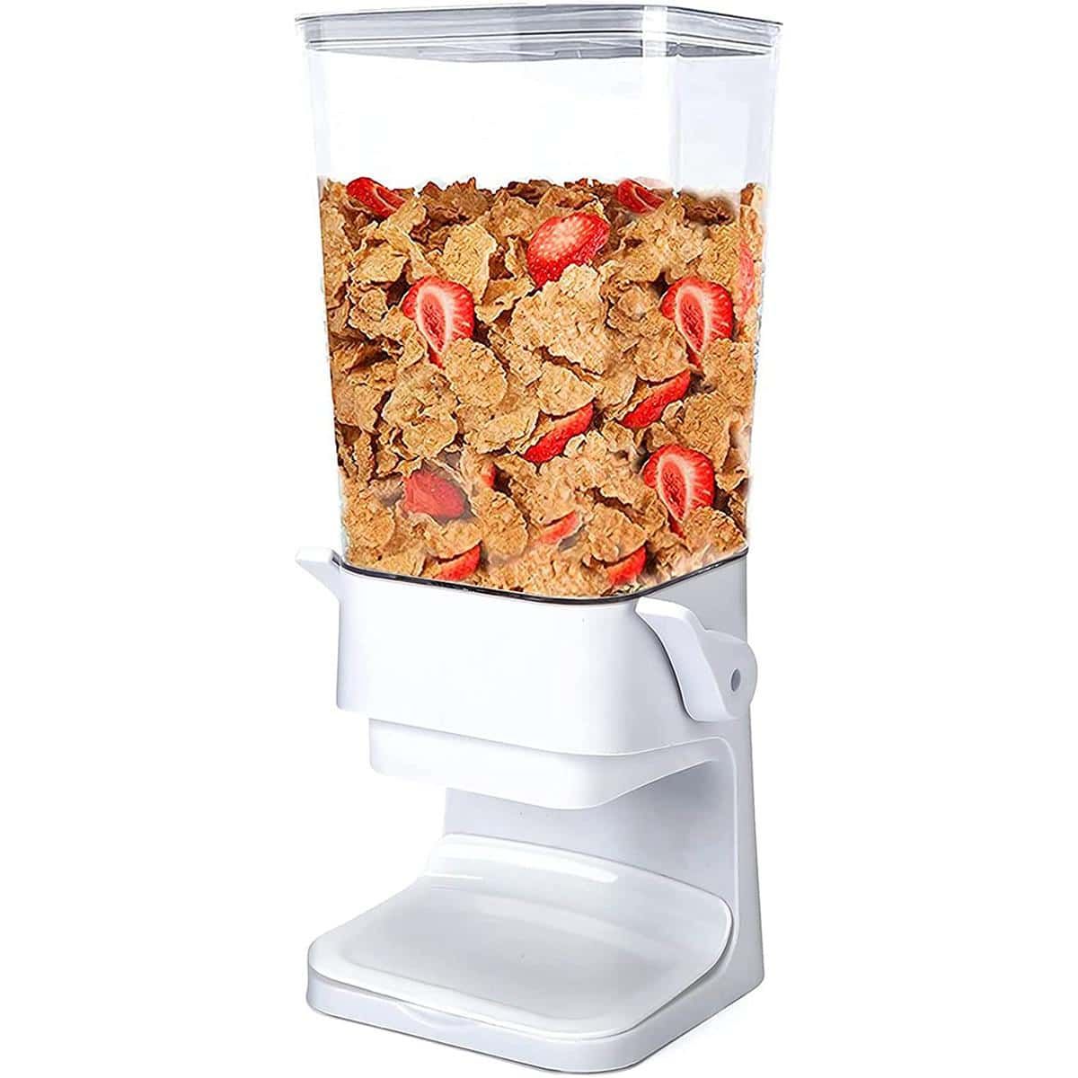 Conworld Cereal Dispenser Countertop, Cereal Dispenser for Pantry, Big Dry Food Cereal Dispenser,... | SHEIN