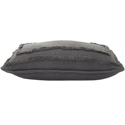 HomeRoots 16" X 24" Gray Throw Pillow | Target