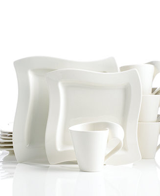 Villeroy & Boch New Wave 12 Pc. Dinnerware Set, Service for 4 - Macy's | Macy's