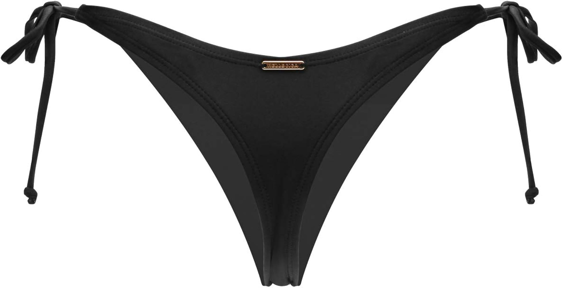 RELLECIGA Women's Tie Side Thong Bikini Bottom | Amazon (US)