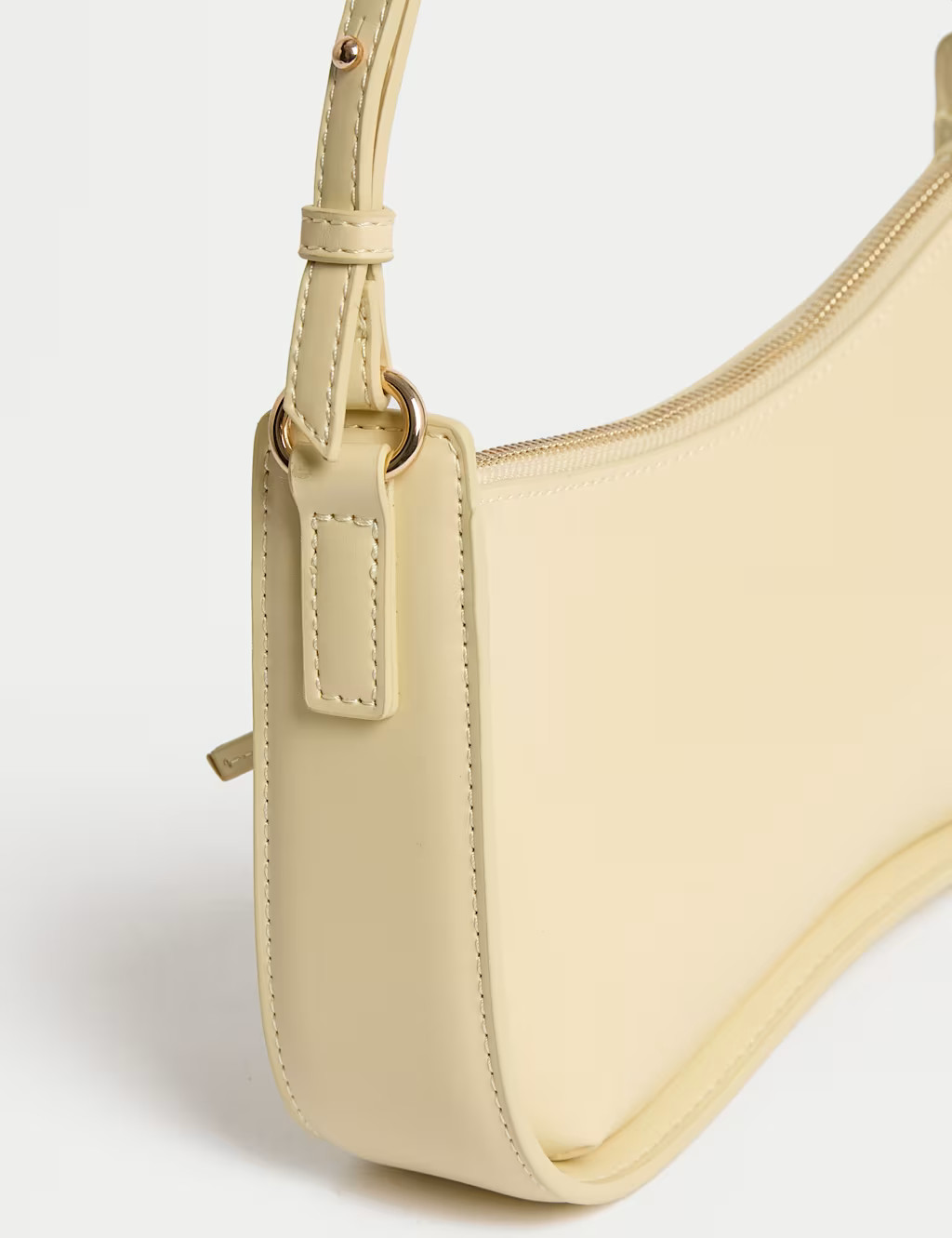 Faux Leather Clean Baguette Bag | Marks & Spencer (UK)