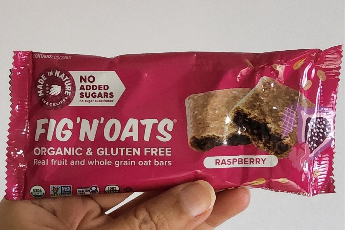 Made in Nature Fig N Oats in raspberry flavor is super tasty. It has a soft and chewy texture. It is full of flavor with adequate sweetness to it. I normally snack on this bar as part of breakfast. It is filling and the packaging is bright. There are 5 individual bars that come in each box. It is organic and gluten-free. #organicfood #foodiepost #snacks #figbar 

#LTKU #LTKActive #LTKfitnessgoals