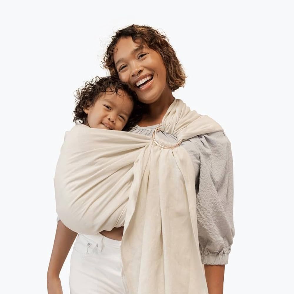 WildBird - Ring Sling Baby Carrier - Newborn to Up to 35 lbs - for Moms, Dads & Caregivers - 100%... | Amazon (US)